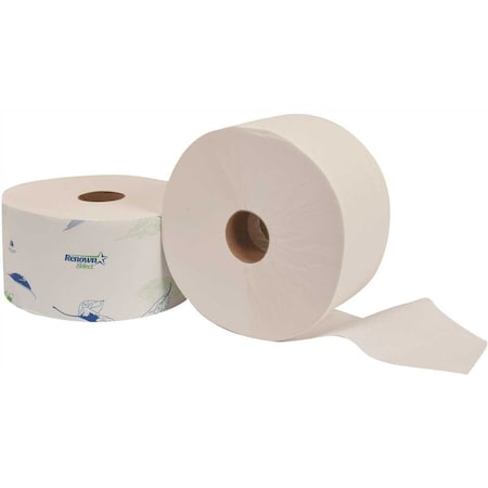 Renown High-Capacity OptiCore 2-Ply Toilet Paper 2,000 Sheets per Roll , 12PK REN06122-WB